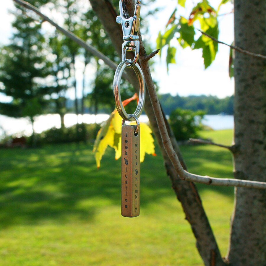 
                  
                    Seek Justice Keyring by Made for Freedom
                  
                