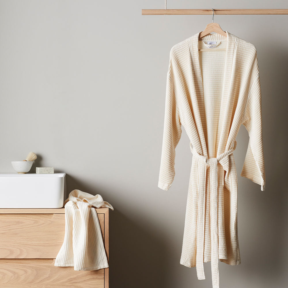 ettitude Waffle Towels Sage / Hand Towels