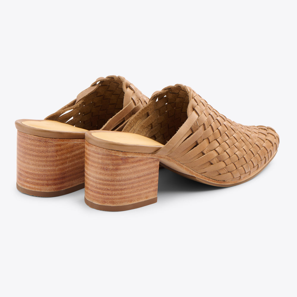 
                  
                    All-Day Woven Heeled Mule Almond
                  
                