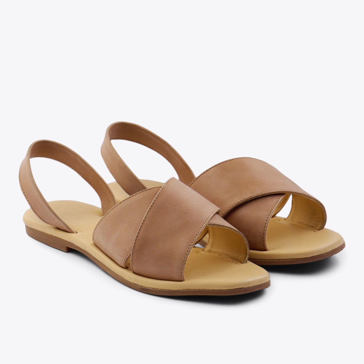 
                  
                    All-Day Cross Strap Sandal Almond
                  
                