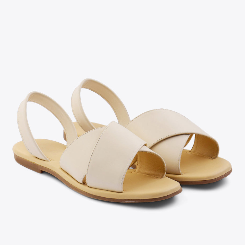 
                  
                    All-Day Cross Strap Sandal Bone
                  
                