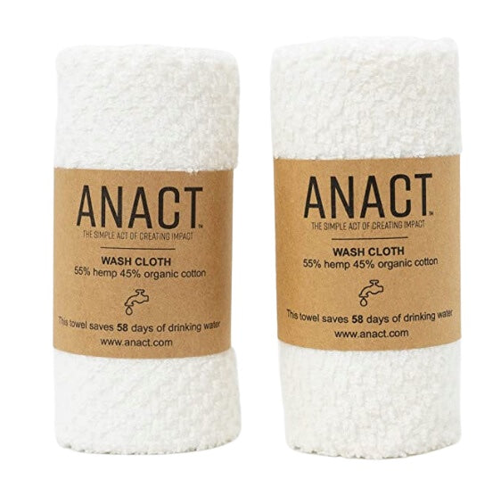 
                  
                    Hemp Wash Towel- 2 Pack by ANACT
                  
                