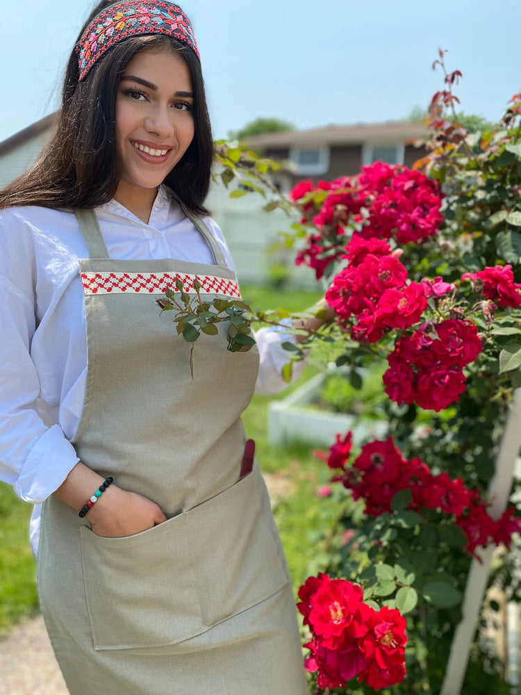 
                  
                    Family Bundle of 3: Full-Length Kuffiyeh Apron (Women's, Men's, and Children's)
                  
                