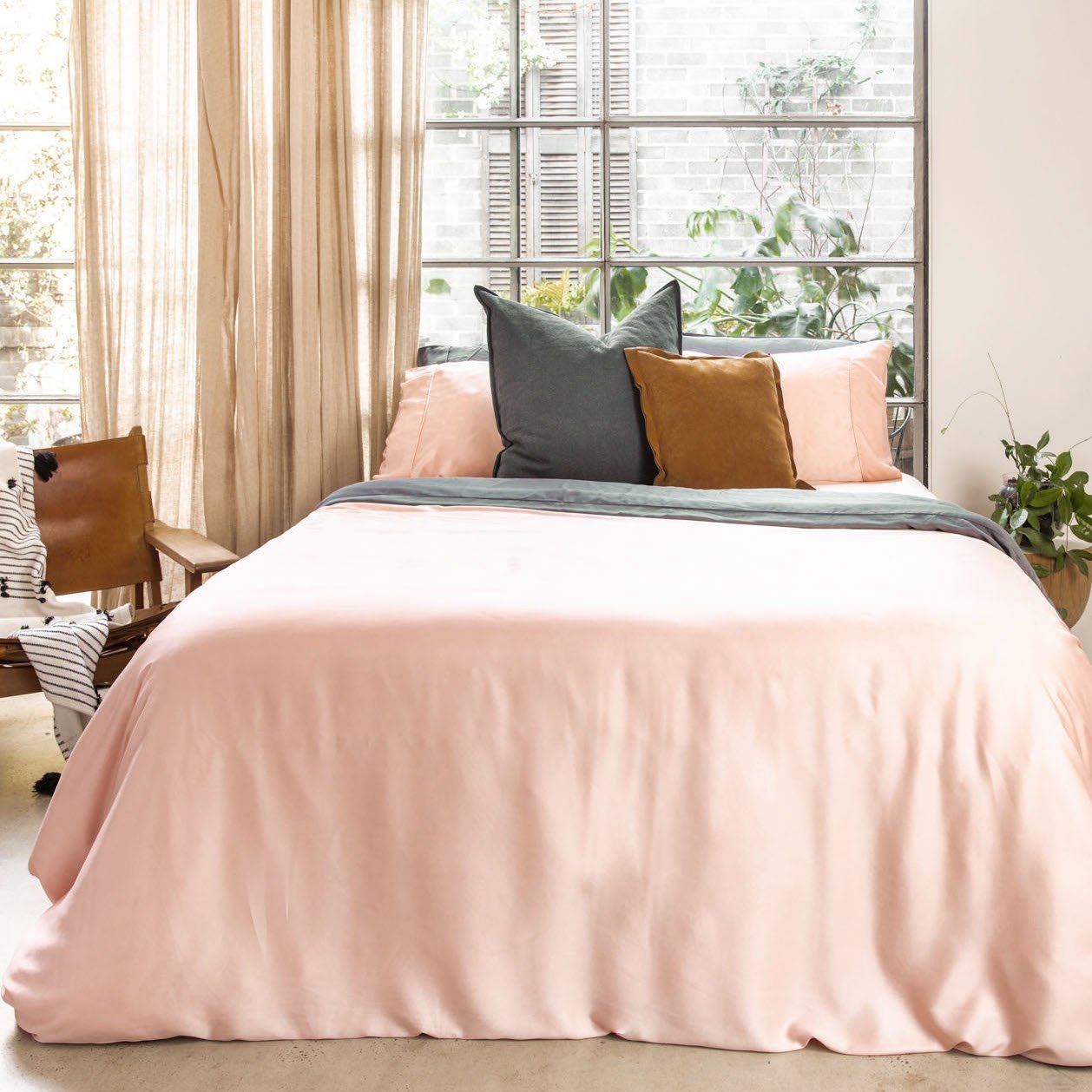 
                  
                    Signature Sateen Duvet Cover by ettitude
                  
                