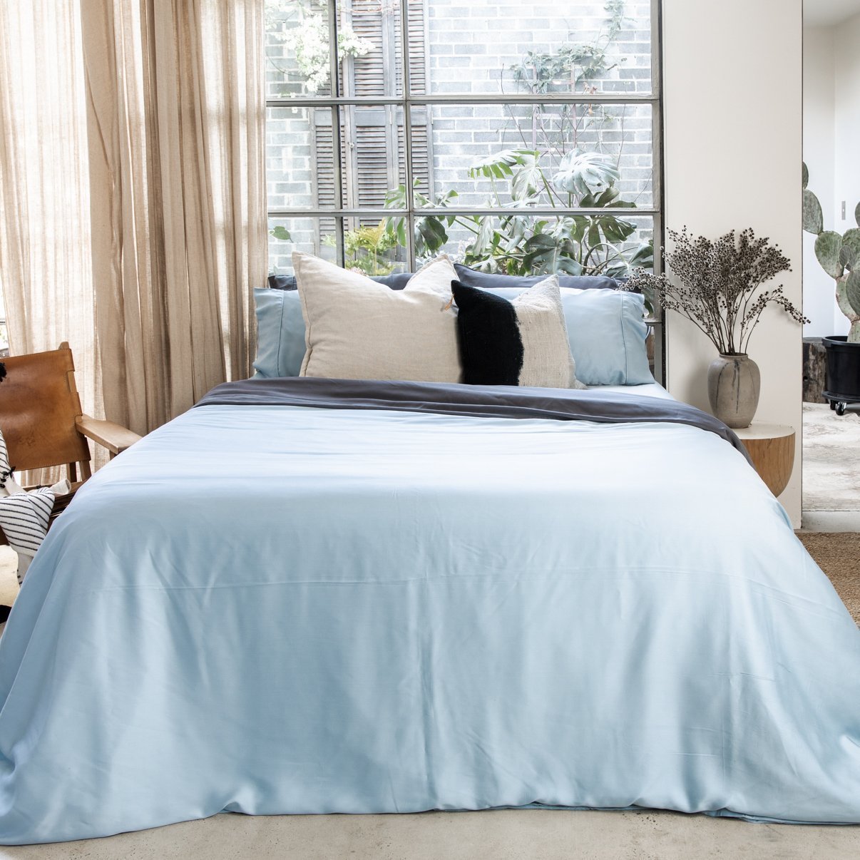 
                  
                    Signature Sateen Duvet Cover by ettitude
                  
                