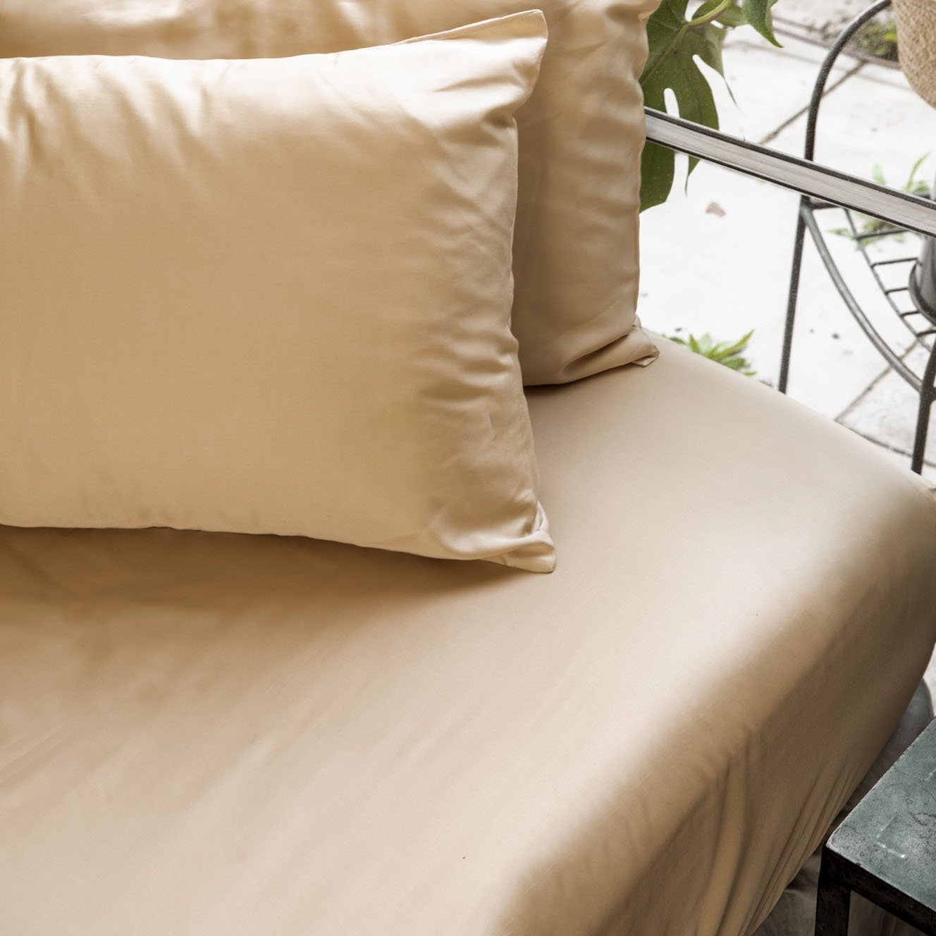 
                  
                    Signature Sateen Fitted Sheet by ettitude
                  
                