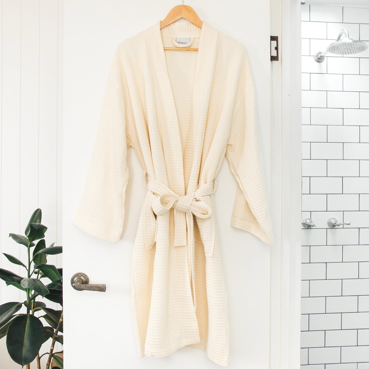 
                  
                    Waffle Bathrobe by ettitude
                  
                