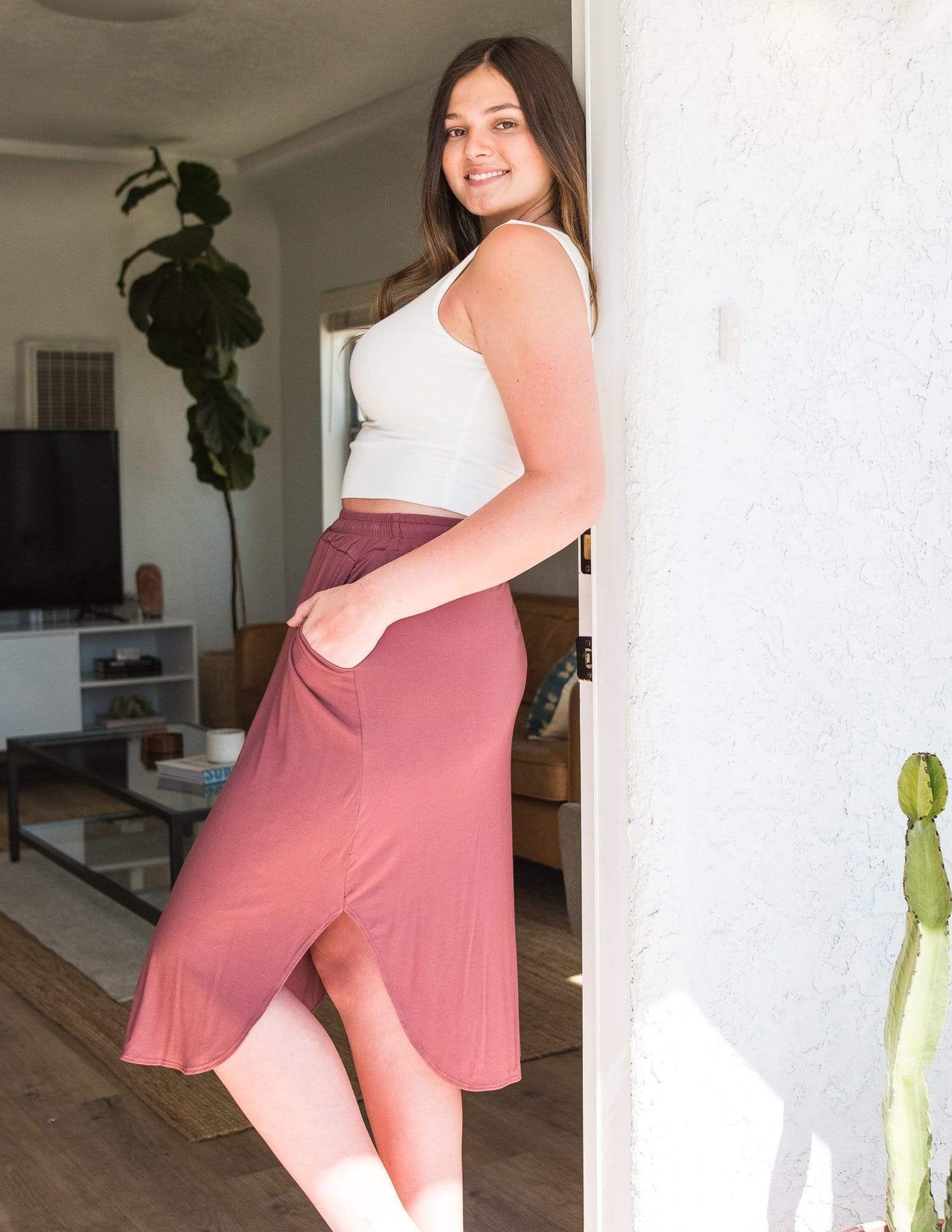 
                  
                    Camila Midi Skirt by Sozy
                  
                