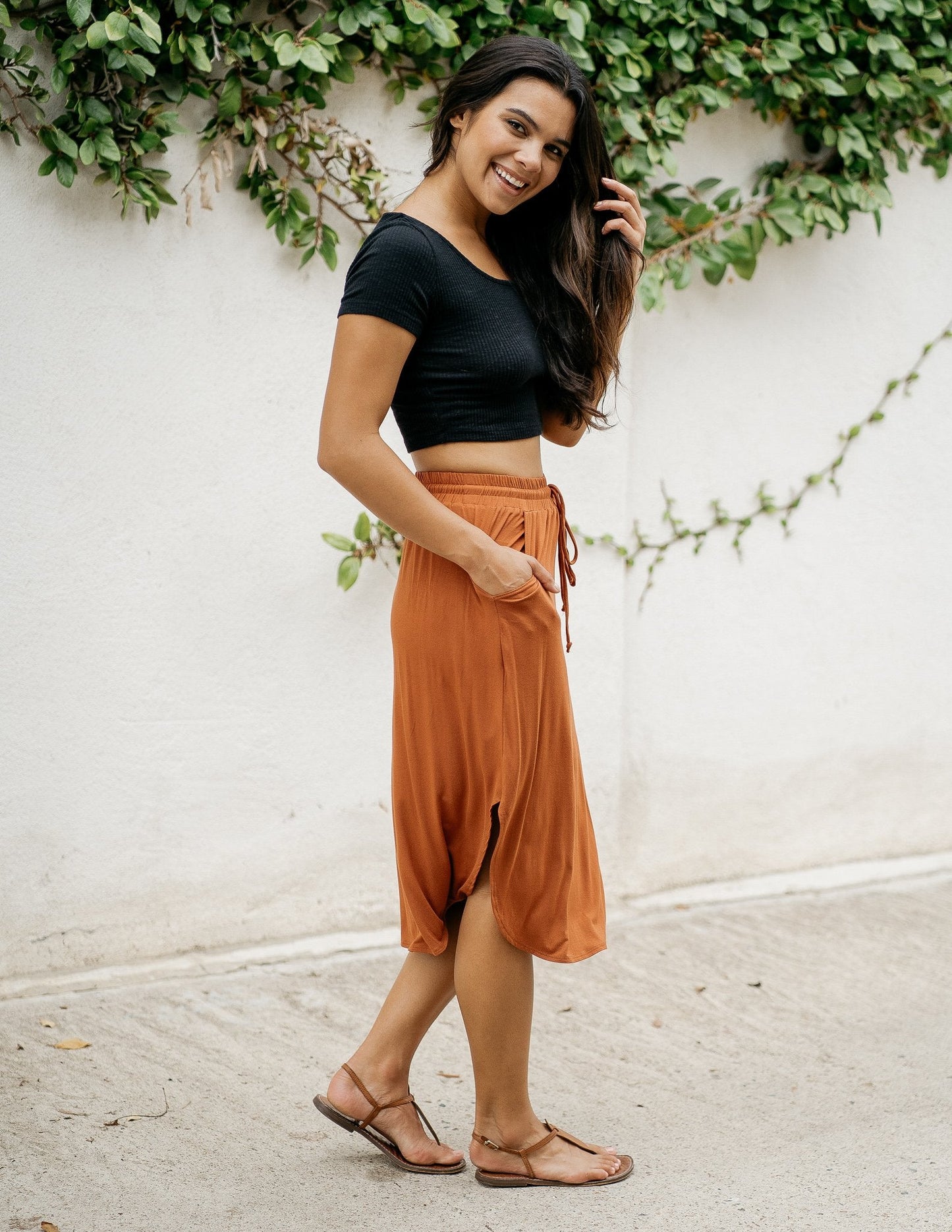 
                  
                    Camila Midi Skirt by Sozy
                  
                