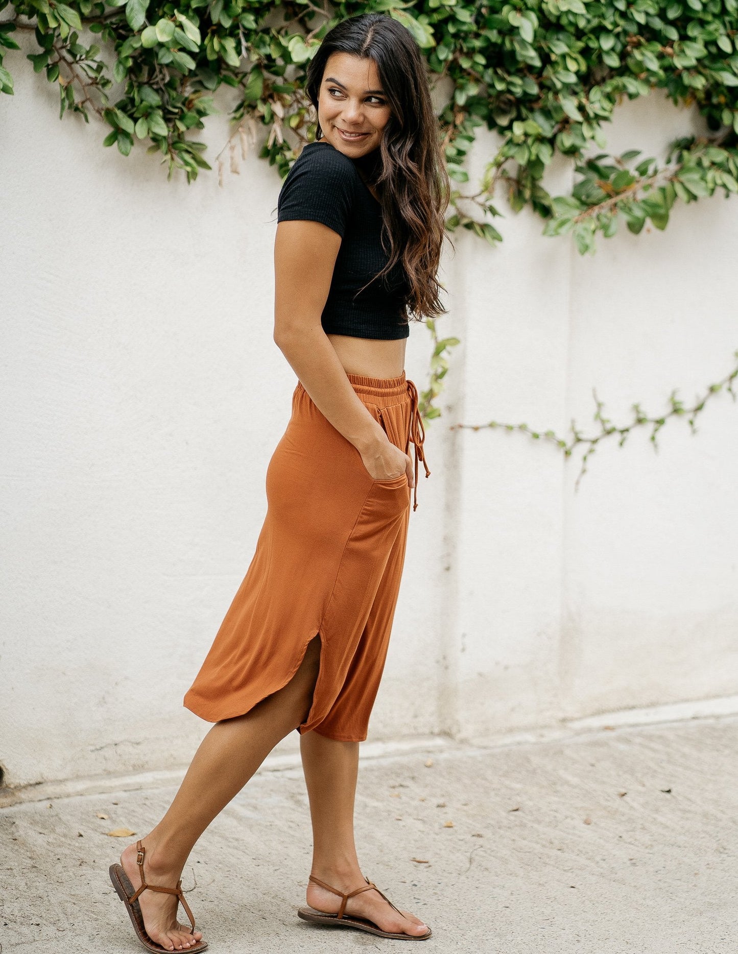 
                  
                    Camila Midi Skirt by Sozy
                  
                