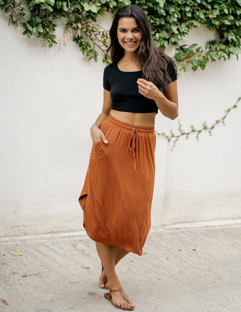 
                  
                    Camila Midi Skirt by Sozy
                  
                