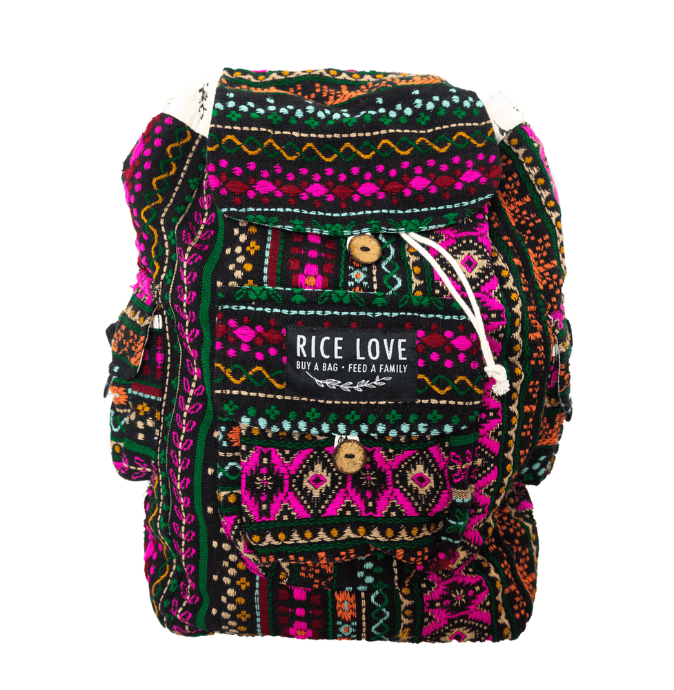 
                  
                    Recycled Rice Bag Travel Backpack by Rice Love
                  
                