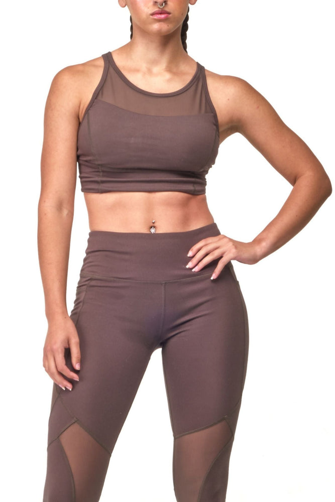 
                  
                    Mesh Sports Bra Top by Seaav
                  
                