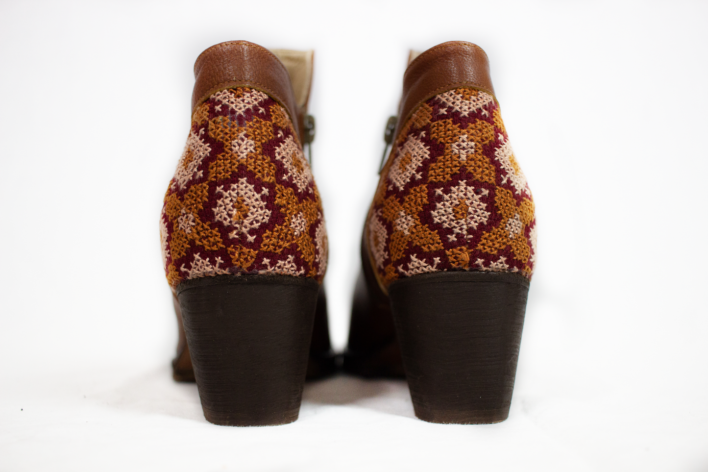 
                  
                    Flowers Ankle Boot - Brown
                  
                