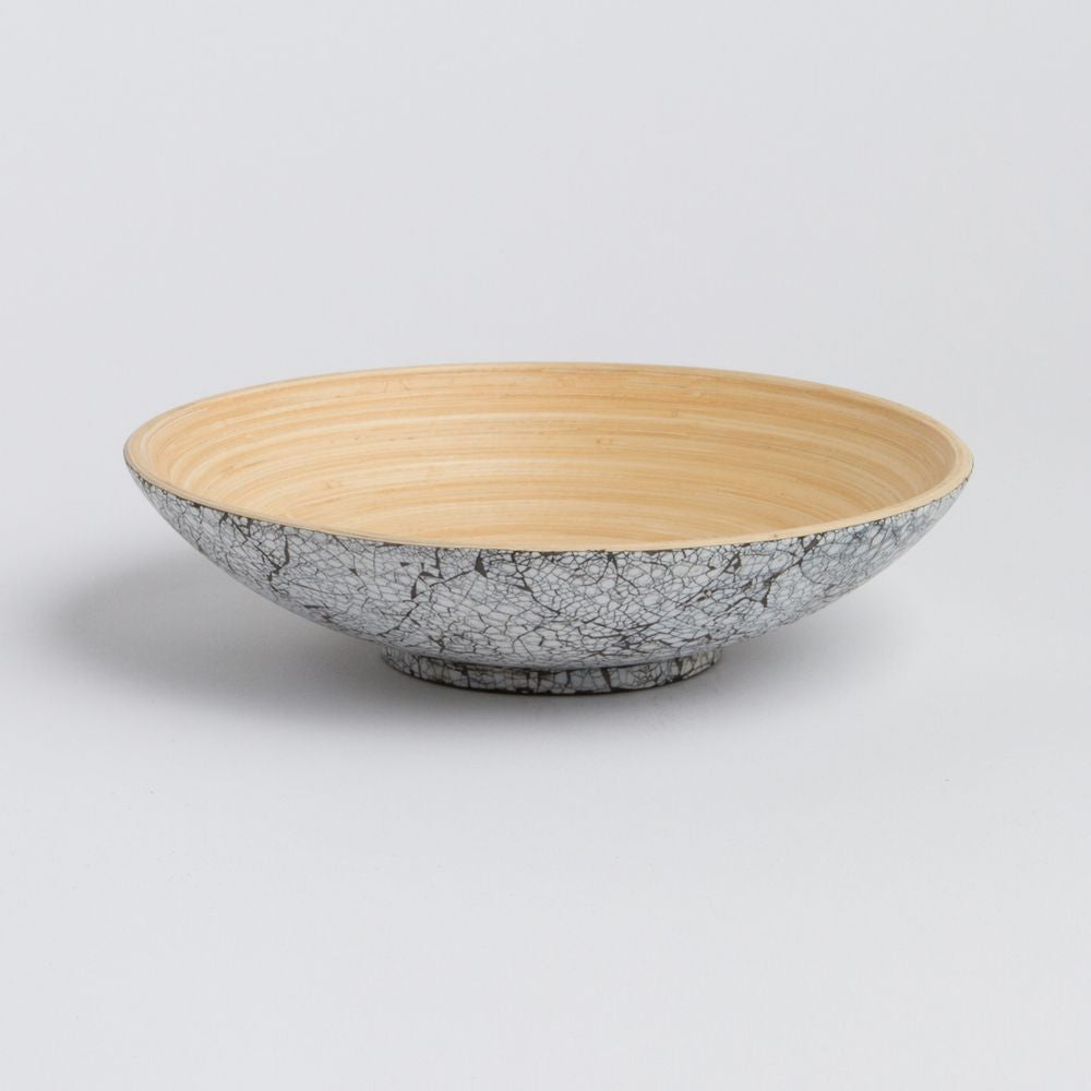 DIA - Handmade Deep Bamboo Plates