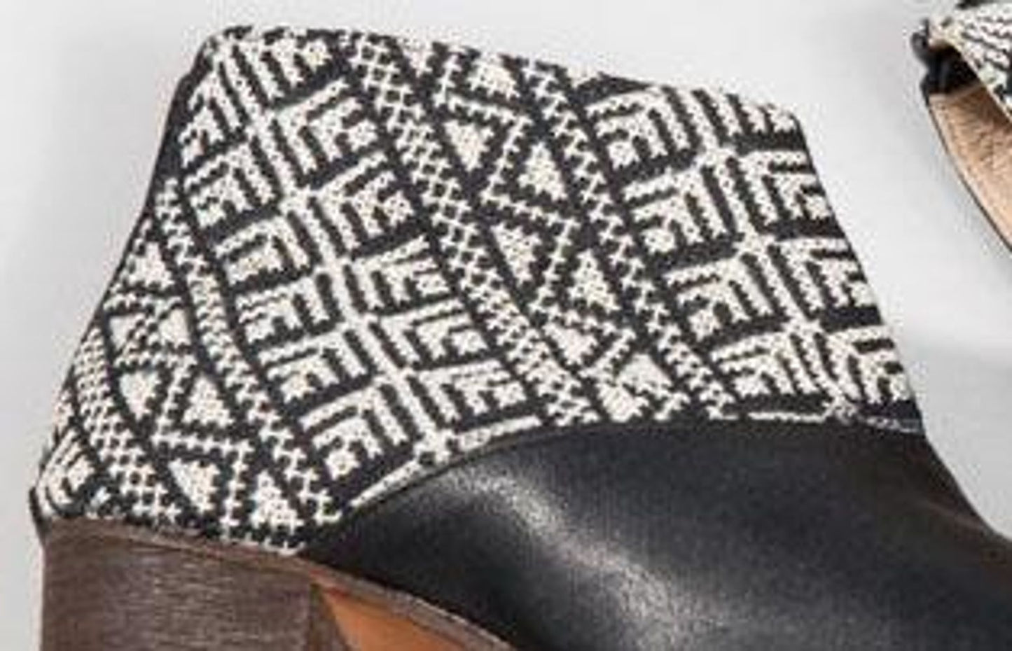 
                  
                    Tatreez Ankle Boot - Black and Ecru
                  
                