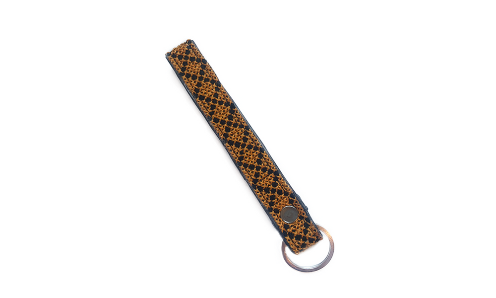 The Honey Leather Key Fob