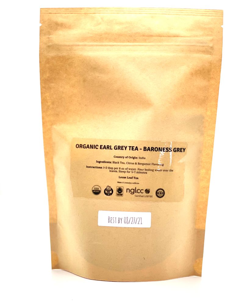 
                  
                    Kikos Organic Earl Grey Tea - Kikos Baroness Grey - 5 Oz
                  
                