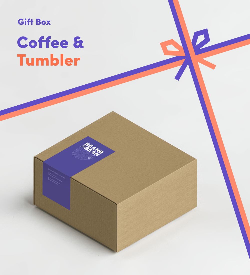 Coffee And Camp Cup Gift Box by Bean & Bean Coffee Roasters