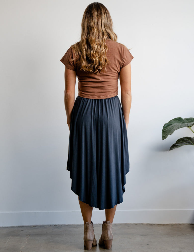 
                  
                    Gwendolyn Midi Skirt by Sozy
                  
                