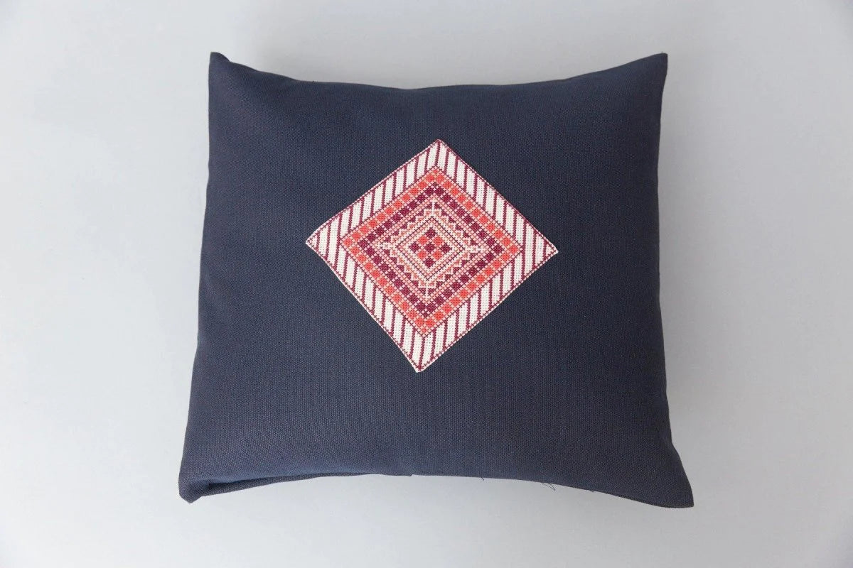 
                  
                    Tatreez Home Gift Bundle - Blue Pillow
                  
                