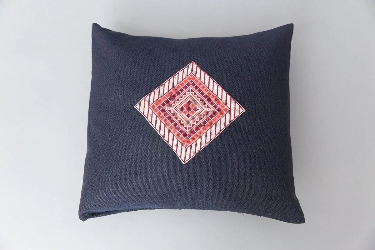 
                  
                    Tatreez Home Gift Bundle - Blue Pillow
                  
                