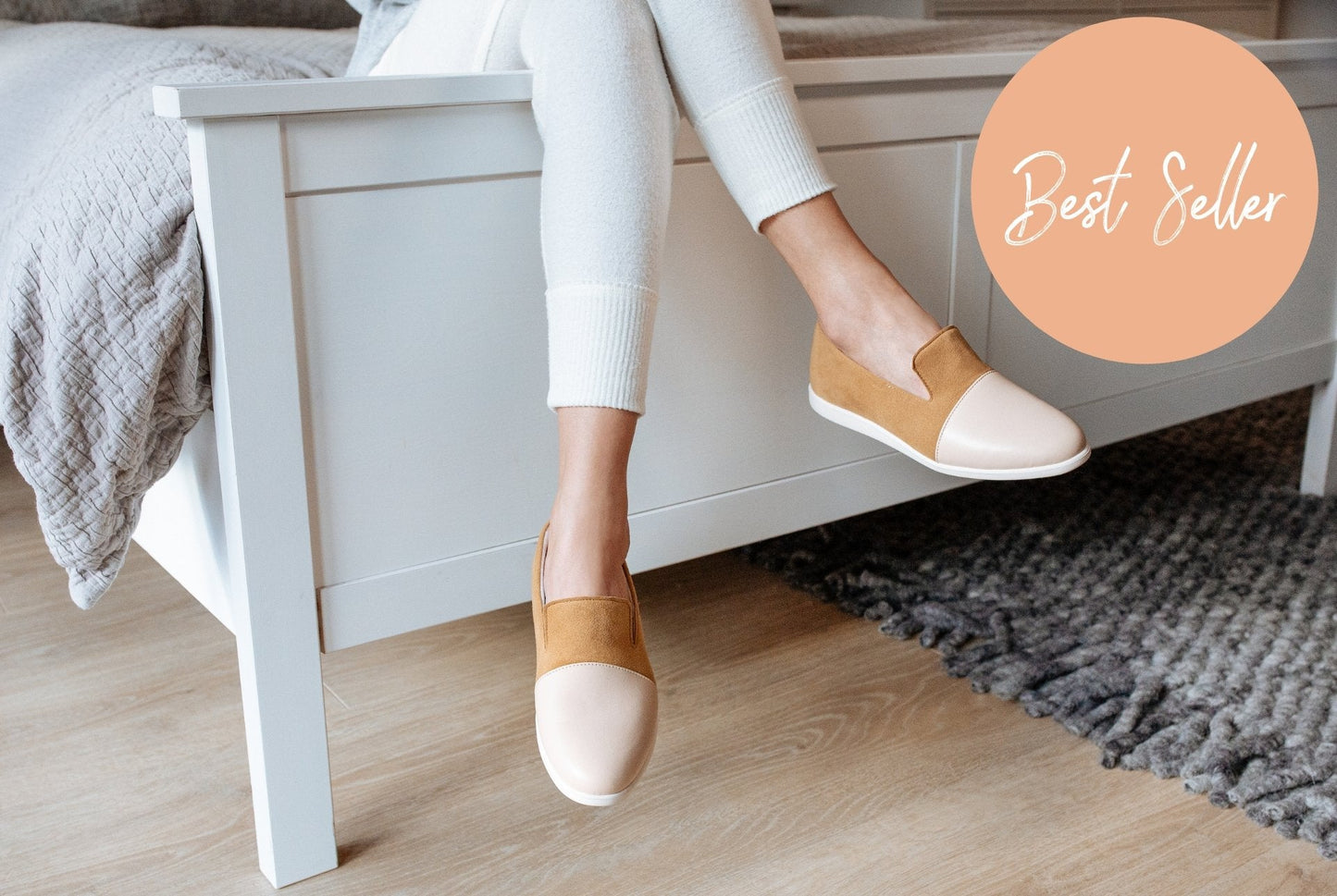 
                  
                    Plant-Based & Recycled Material Blush / Cinnamon House Loafers by Dooeys
                  
                