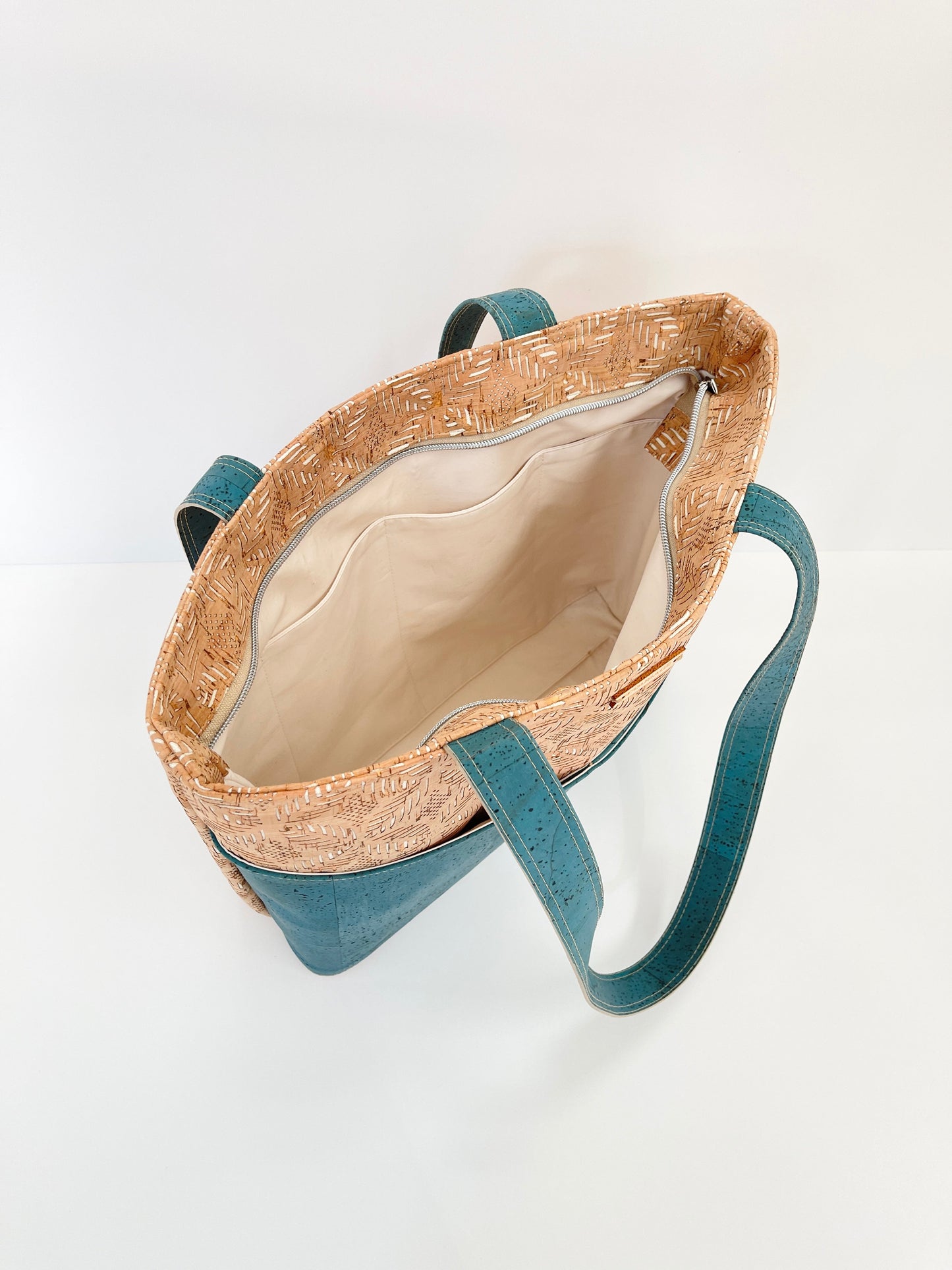 
                  
                    ADVOCATE zippered tote | AQUAMARINE by Carry Courage
                  
                
