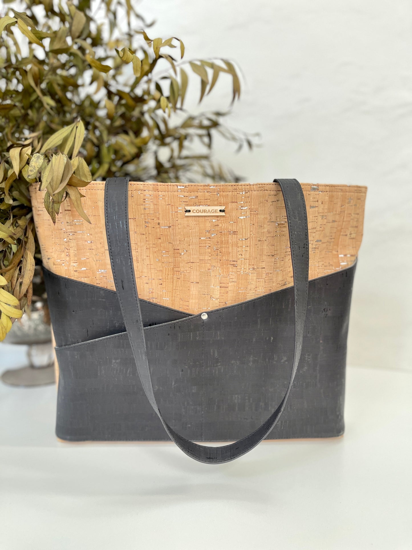 
                  
                    ADVOCATE zippered tote | COAL by Carry Courage
                  
                