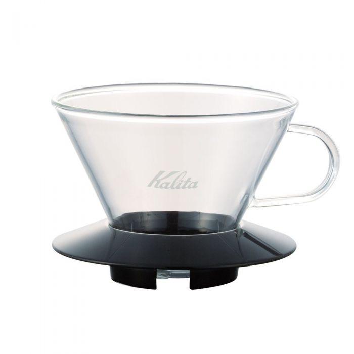 
                  
                    Kalita Wave Pour Over Glass Dripper by Bean & Bean Coffee Roasters
                  
                