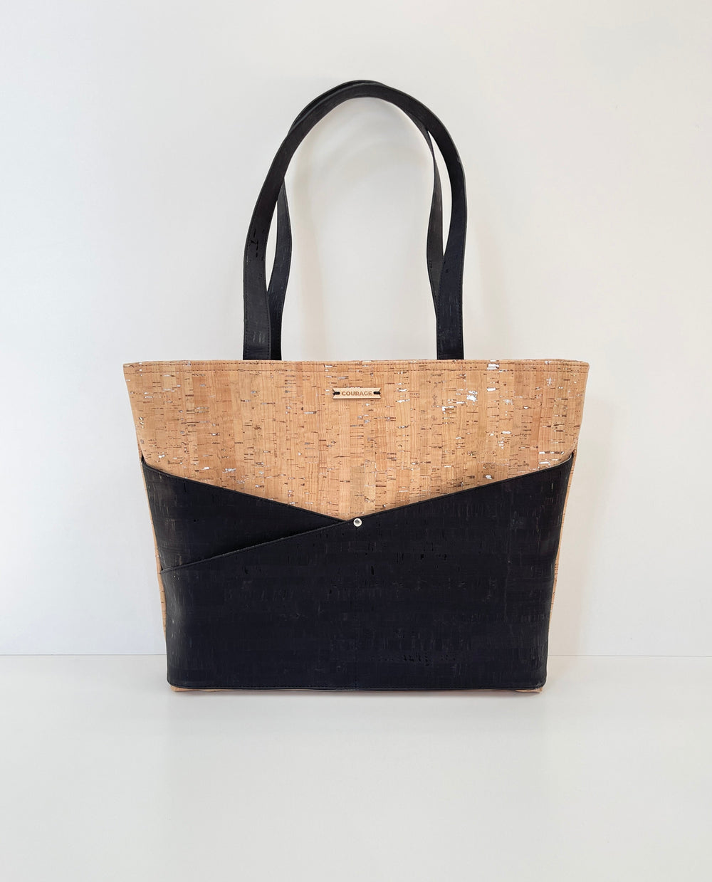 ADVOCATE zippered tote | COAL by Carry Courage
