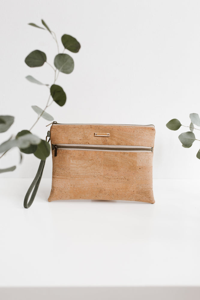 
                  
                    INVENTOR oversized clutch | NATURAL by Carry Courage
                  
                