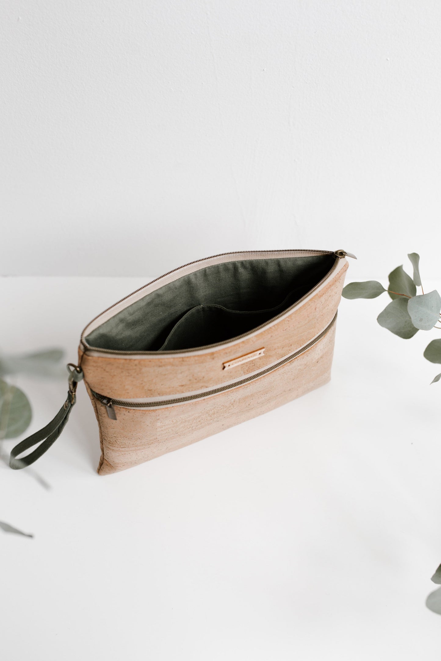 
                  
                    INVENTOR oversized clutch | NATURAL by Carry Courage
                  
                