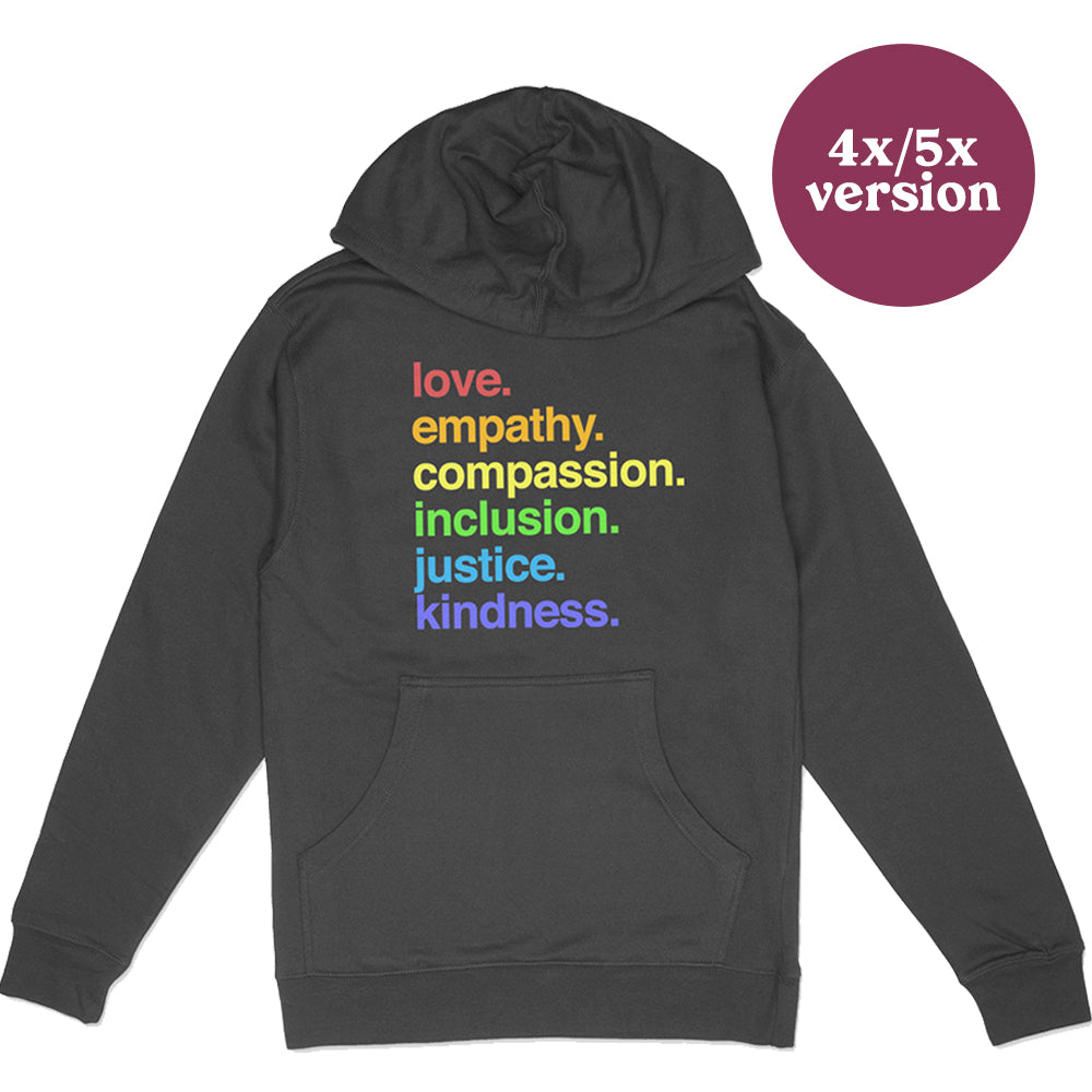 
                  
                    'Kindness Is' Pride Pullover Fleece by Kind Cotton
                  
                