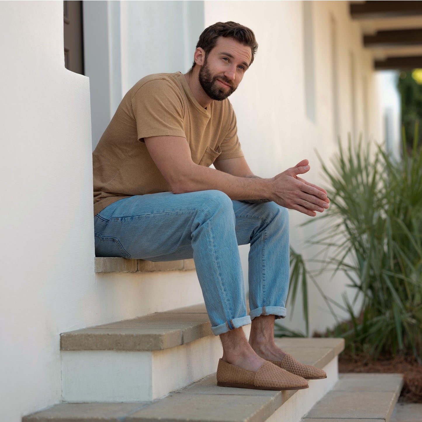 
                  
                    Alejandro Woven Slip On Woven Almond
                  
                