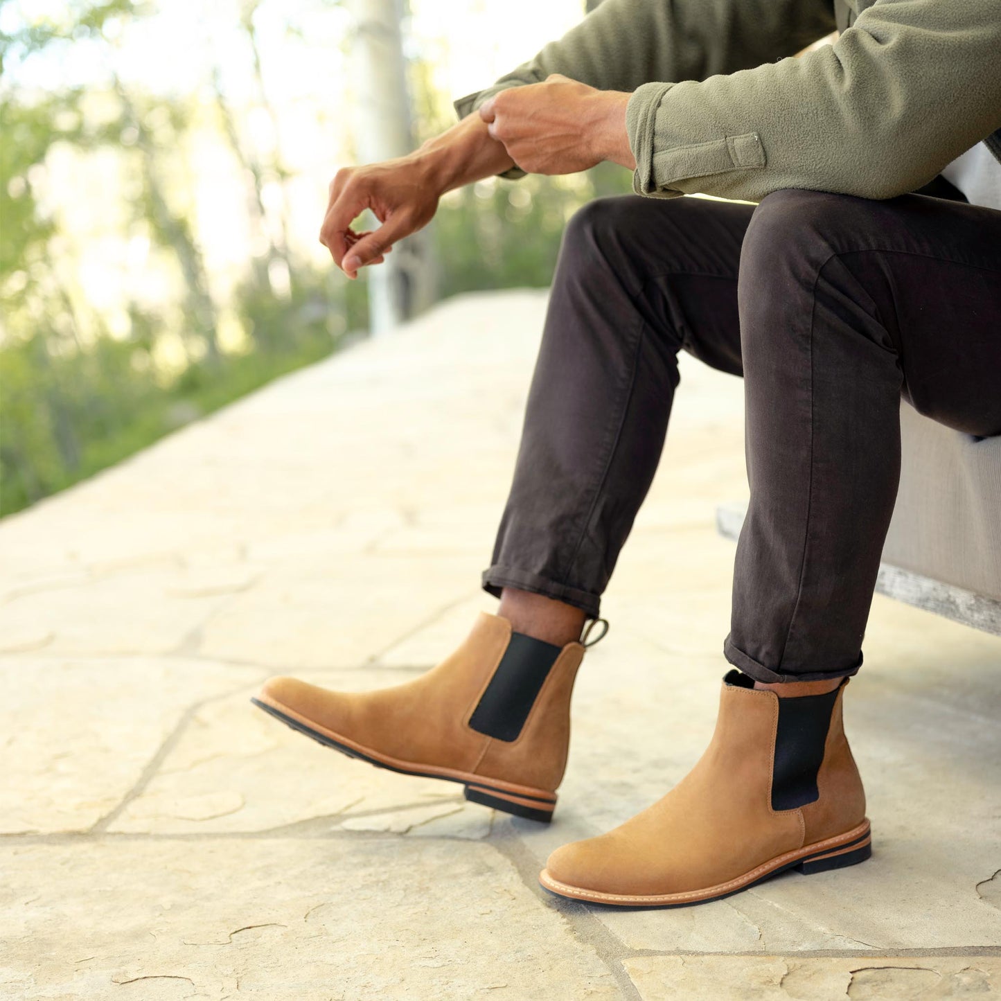 All Weather Chelsea Boot Tobacco Simple Switch