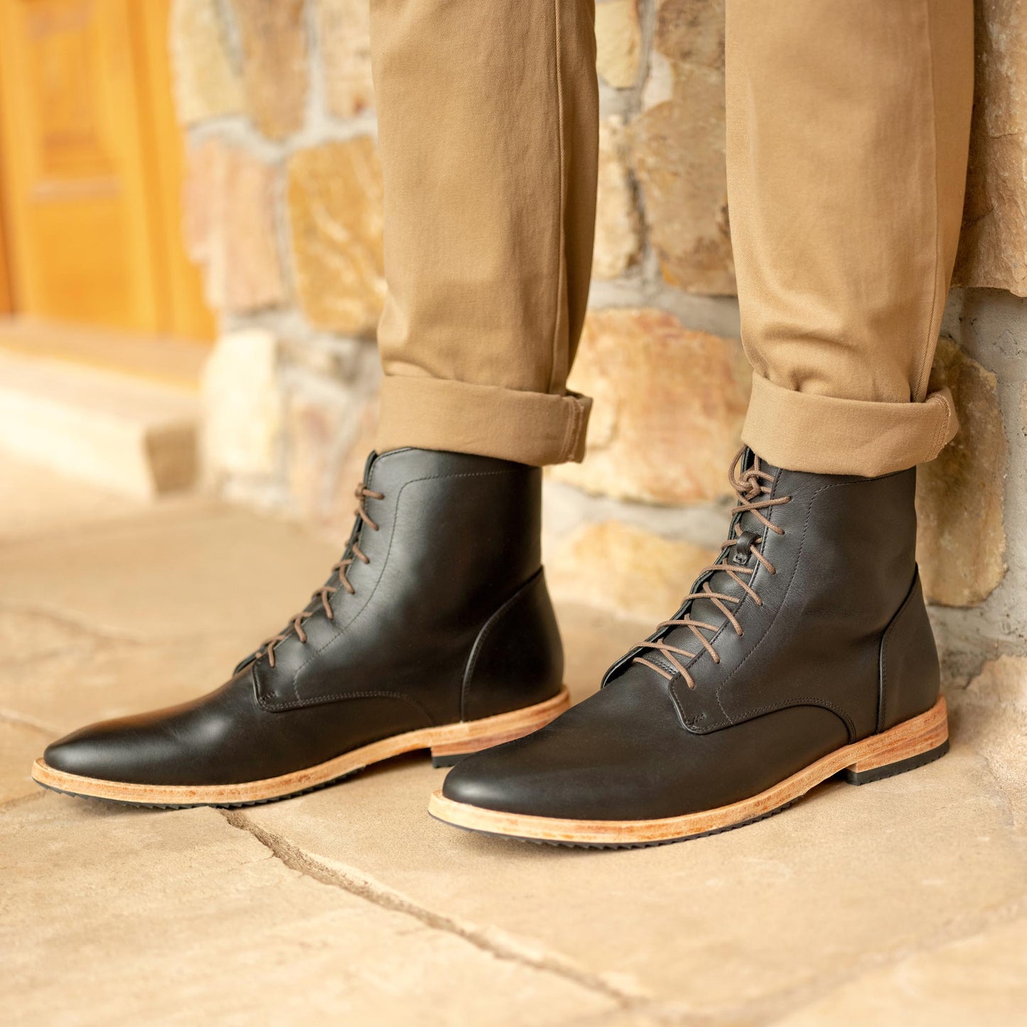 
                  
                    Everyday Lace-Up Boot Black
                  
                