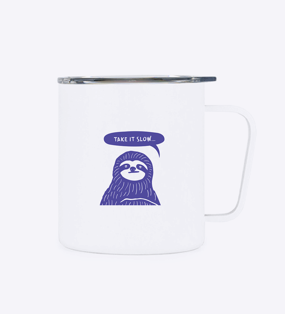 Sloth MiiR Eco Camp Cup by Bean & Bean Coffee Roasters