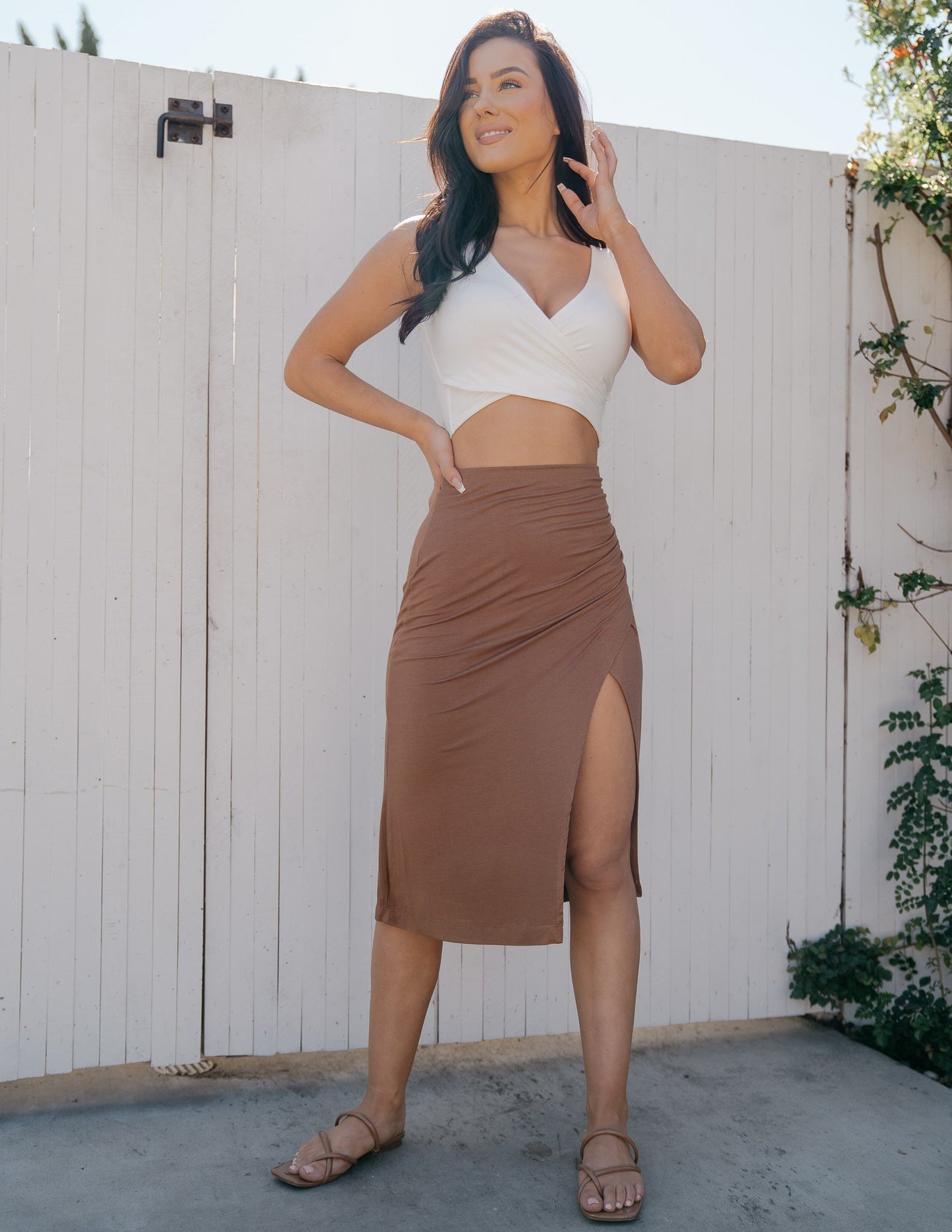 
                  
                    Mirabel Midi Skirt by Sozy
                  
                