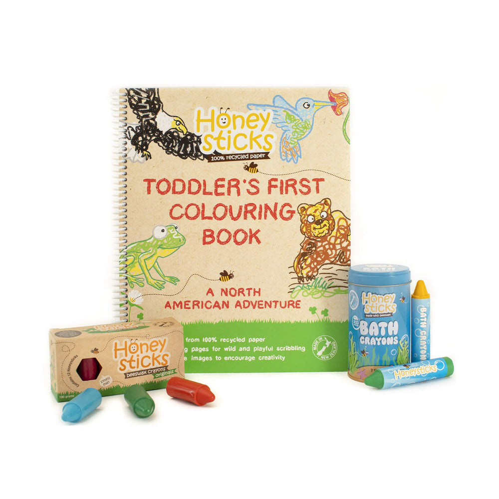 The Busy Bee Coloring Set by Honeysticks USA – Simple Switch
