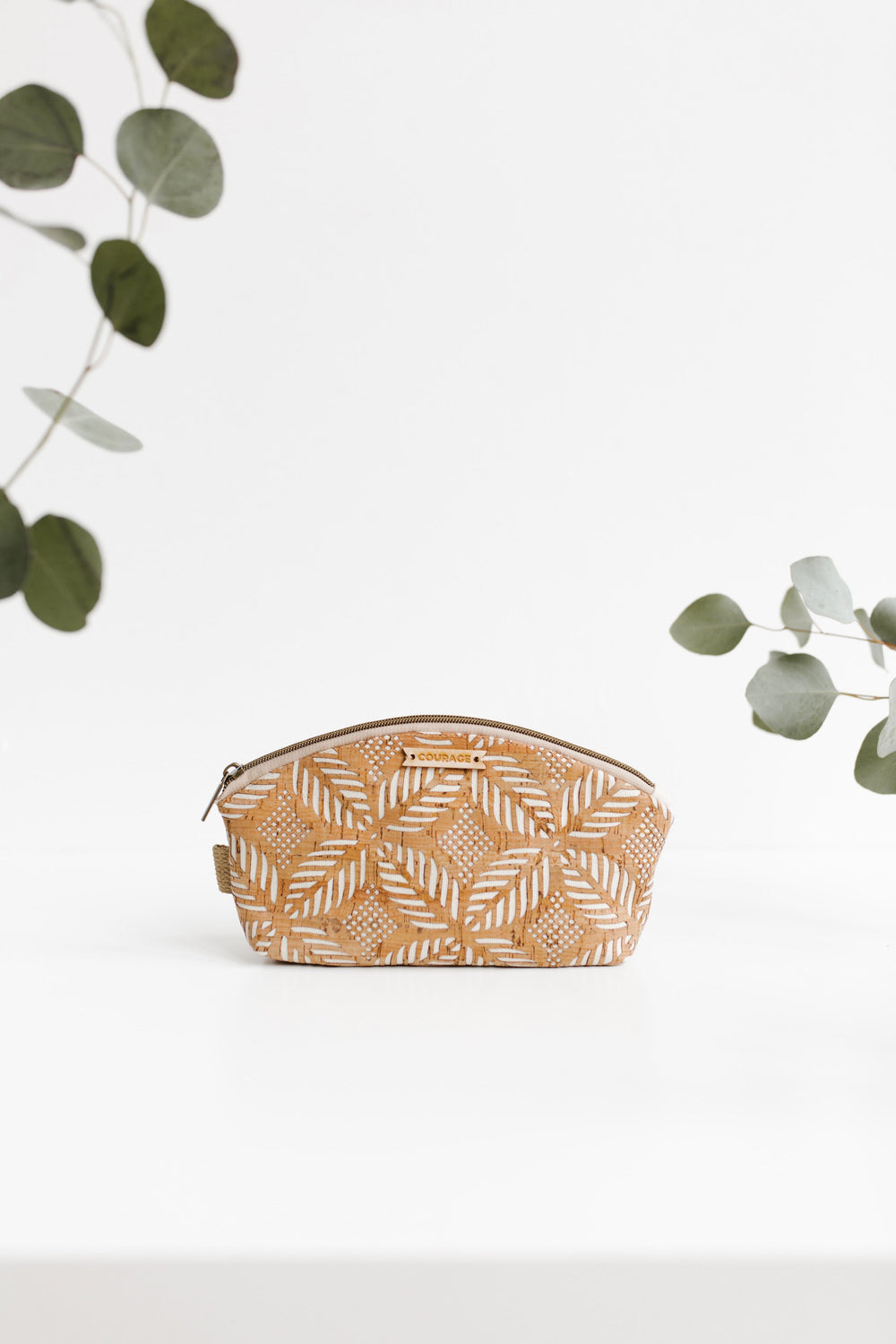 RULE BREAKER zippered pouch | CREAM by Carry Courage