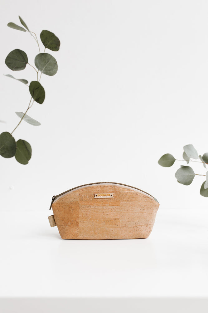 
                  
                    RULE BREAKER zippered pouch | NATURAL by Carry Courage
                  
                