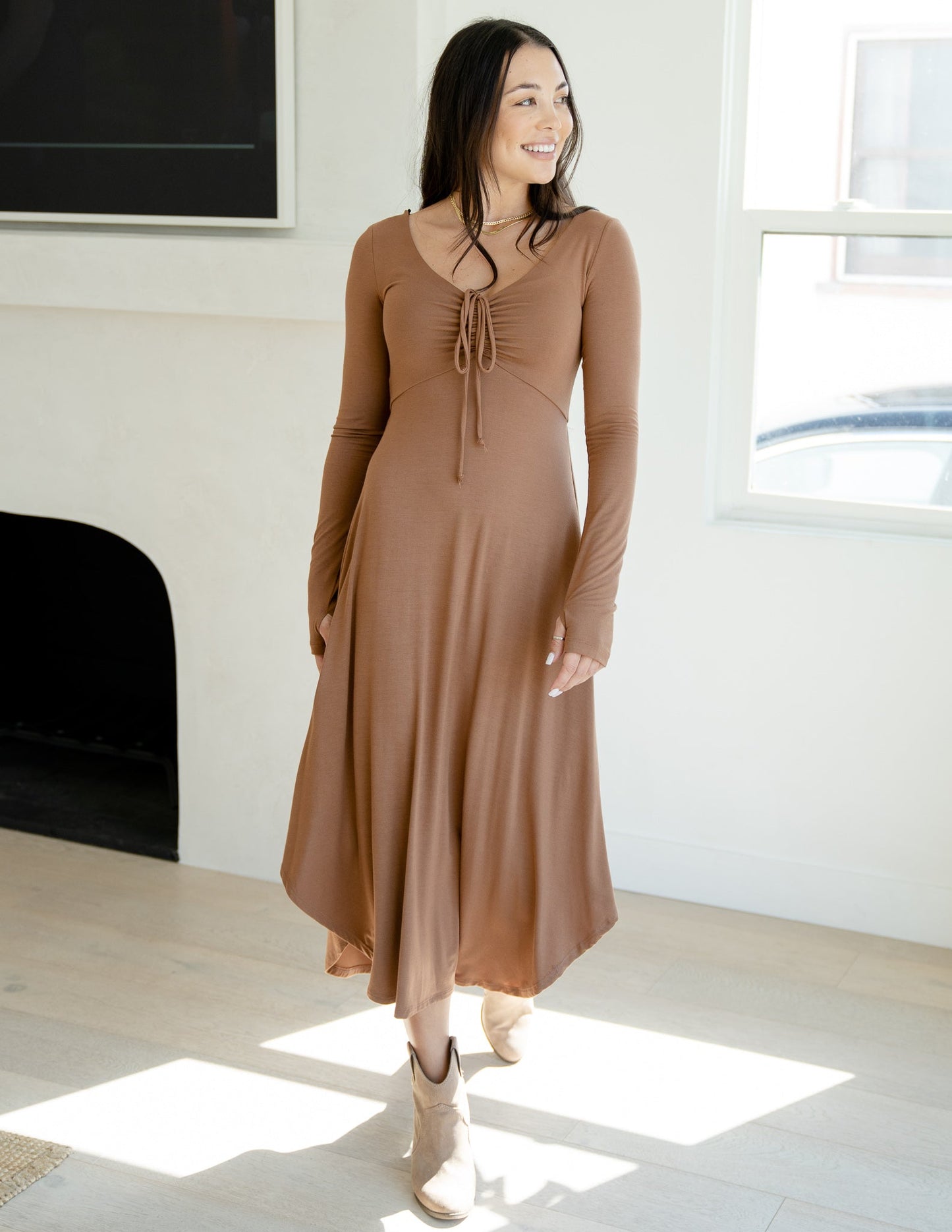 
                  
                    Sarah Long Sleeve Dress by Sozy
                  
                