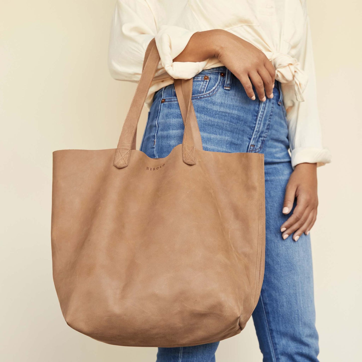 
                  
                    Lori Tote Almond
                  
                