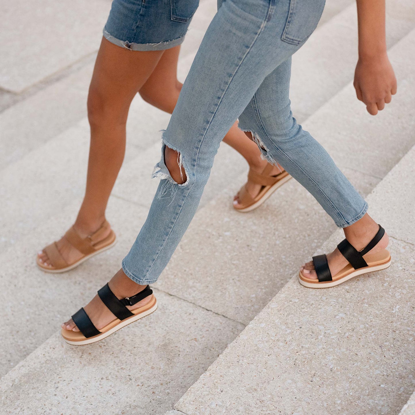 
                  
                    Go-To Flatform Sandal Black
                  
                