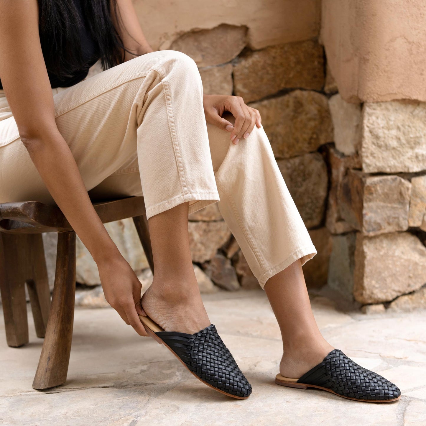 
                  
                    Go-To Woven Slip On Woven Black
                  
                