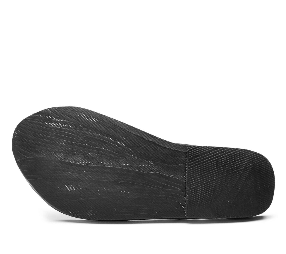 
                  
                    The Camila Leather Flatform Sandal
                  
                